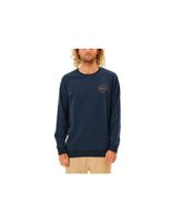 sudadera rip curl re entry crew hombre blue