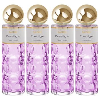 Pack De 4 Eau De Parfum Mujer Saphir Presitige 200ml
