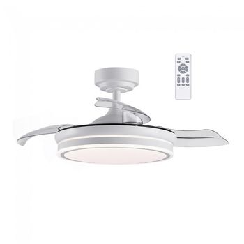 Ventilador led con aspas retráctiles moss mini cct (35w)