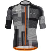 santini karma kinetic jersey - l - white