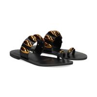 exe sandalias planas mujer - negro talla 39