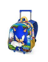mochila con ruedas infantil karactermania 07471 estampado sonic uni