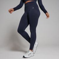 mallas sin costuras para mujer de mp - azul marino - s