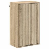 gabinete de bano roble sonoma 39 x 235 x 65 cm vidaxl