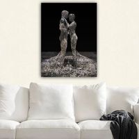 pintura decorativa lienzo 8414320970100 multicolor 70x100 cm