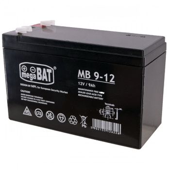 Phasak MegaBAT MB 9-12 Batería para SAI/UPS 9Ah 12V