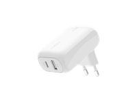 cargador de pared - belkin bbc019kqwh-mr universal 2x usb-c 42 w blanco