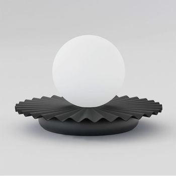 Lámpara de mesa drino negro