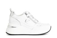 running de mujer abrochado con cremallera white 36