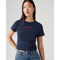 levis tops y camisetas a8798 0045 - sporty tee-navy para mujer