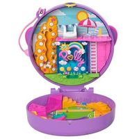polly pocket - juego de partidos de futbol - muneca miniuniverso