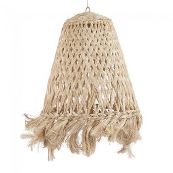 Lámpara colgante abaca jelly fish l