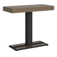 consola extensible 90x40300 cm capital gris paloma estructura antracita
