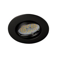 foco empotrable basic redondo negro basculante wonderlamp