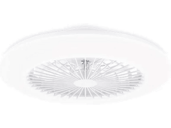 Ventilador de techo - Philips Amigo 42+20 W, Luz LED, Regulable, Mando a distancia, Blanco