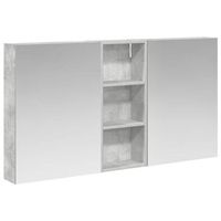 juego de muebles de bano  armario de bano con estante 3 piezas 130 x 145 x 70 cm