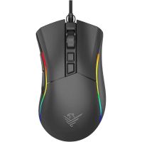 raton phoenix void gaming usb 12000 dpi negro 7 botones huano sensor pixart