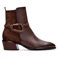 hispanitas botines botin combinado con adorno lateral para mujer