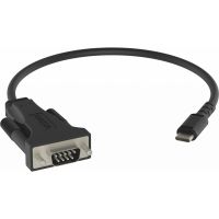 cable serie vision tc-usbcserbl usb-c a rs-232 negro 170 mm