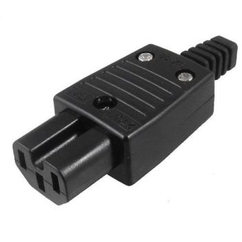 Conector Alimentacion C15 Hembra Negro 10 A
