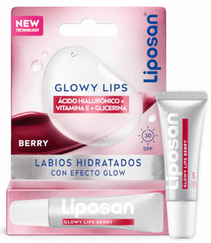 Liposan Glowy Lips Berry Bálsamo Labial SPF30 10 ml