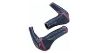 bbb ergotechset grips 133   92 mm   hanger inserts 85mm black brown
