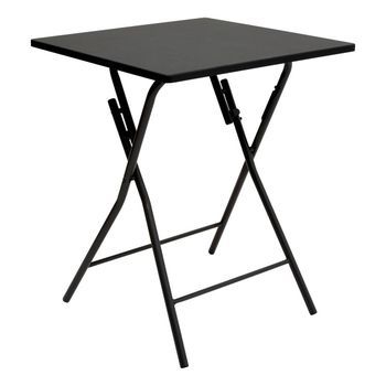 Mesa Plegable 2 Plazas Negro