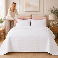 colcha prelavada jacquard elara  funda de cojin 150 cm rufino diaz blanco