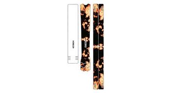 Dyedbro frame bleach tie dye frame pelicula protectora negro naranja