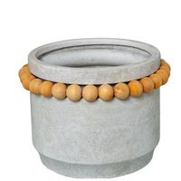 macetero gris