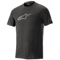 alpinestars ageless v2 mtb tech tee jersey - l - black