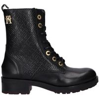 tommy hilfiger botas fw0fw06817 biker boot para mujer