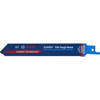 bosch professional 3x hojas de sierra sable expert thin tough metal s 922 ehm para laminas de acero inoxidable longitud 150 mm accesorios sierra sable