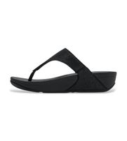 fitflop para mujer a4z-001 sandalias lulu shimmerglitz toe-post negro 42 1 a 3cm ninguno casual