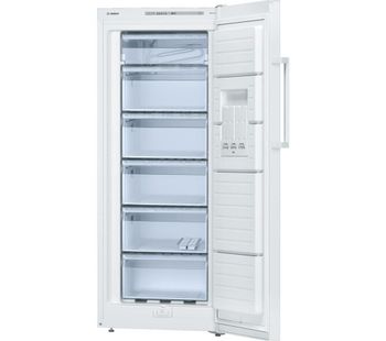 BOSCH GSV24VW31G Tall Freezer - White, White