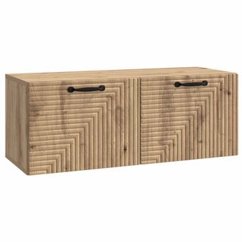 Mueble Para Tv De Pared 78,5 X 31 X 30 Cm Roble Artisan Vidaxl
