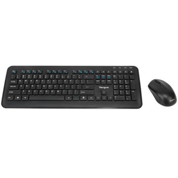 Teclado de membrana Targus AKM610ES Layout ES inalámbrico con ratón integrado