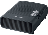 calefactor - rowenta comfort silence so5115 2400 w 25 m 2 velocidades temperatura ajustable silencioso anticongelante negro