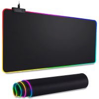 cool alfombrilla gaming xl rgb negro