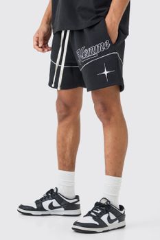 Pantalón Corto Holgado De Vóleibol Homme, Negro
