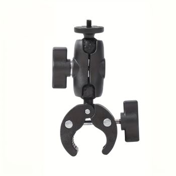 Soporte de Montaje para Cámara de Acción de Alta Resistencia para Motocicleta, Abrazadera para Manillar de Moto, Soporte para Gopro Insta360 X3 X4 X5 Kit