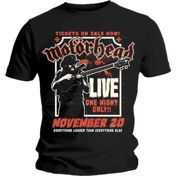 Music Camiseta manga larga Lemmy Firepower para mujer