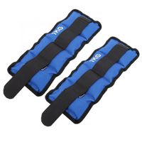 maxia market - pesas para tobillos y munecas de 1 a 5 kilos lastres doble correa ajustables para fitness ejercicio gimnasio entrenamiento pesas tobilleras multifuncional