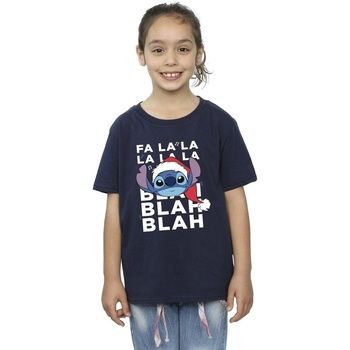 Disney Camiseta Blah Blah Blah para niña