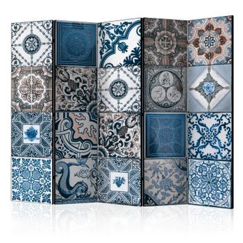 Biombo - Blue Arabesque Ii (225x172 Cm)