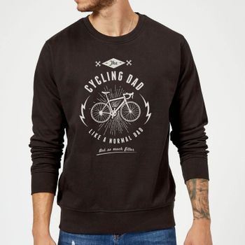 Cycling Dad Sweatshirt - Black - L - Black