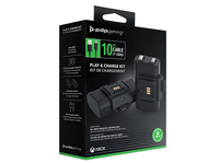 pack cargador - pdp play  charge kit para xbox serie x y one  autonomia 20 h negro