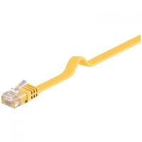 goobay cable de red rj45 utp cat6 50cm amarillo