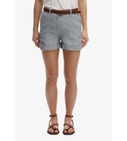 superdry para mujer w7110496a shorts mid rise linen azul 30 casual lino