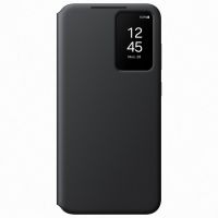 samsung funda con tapa inteligente negra para galaxy s24 plus